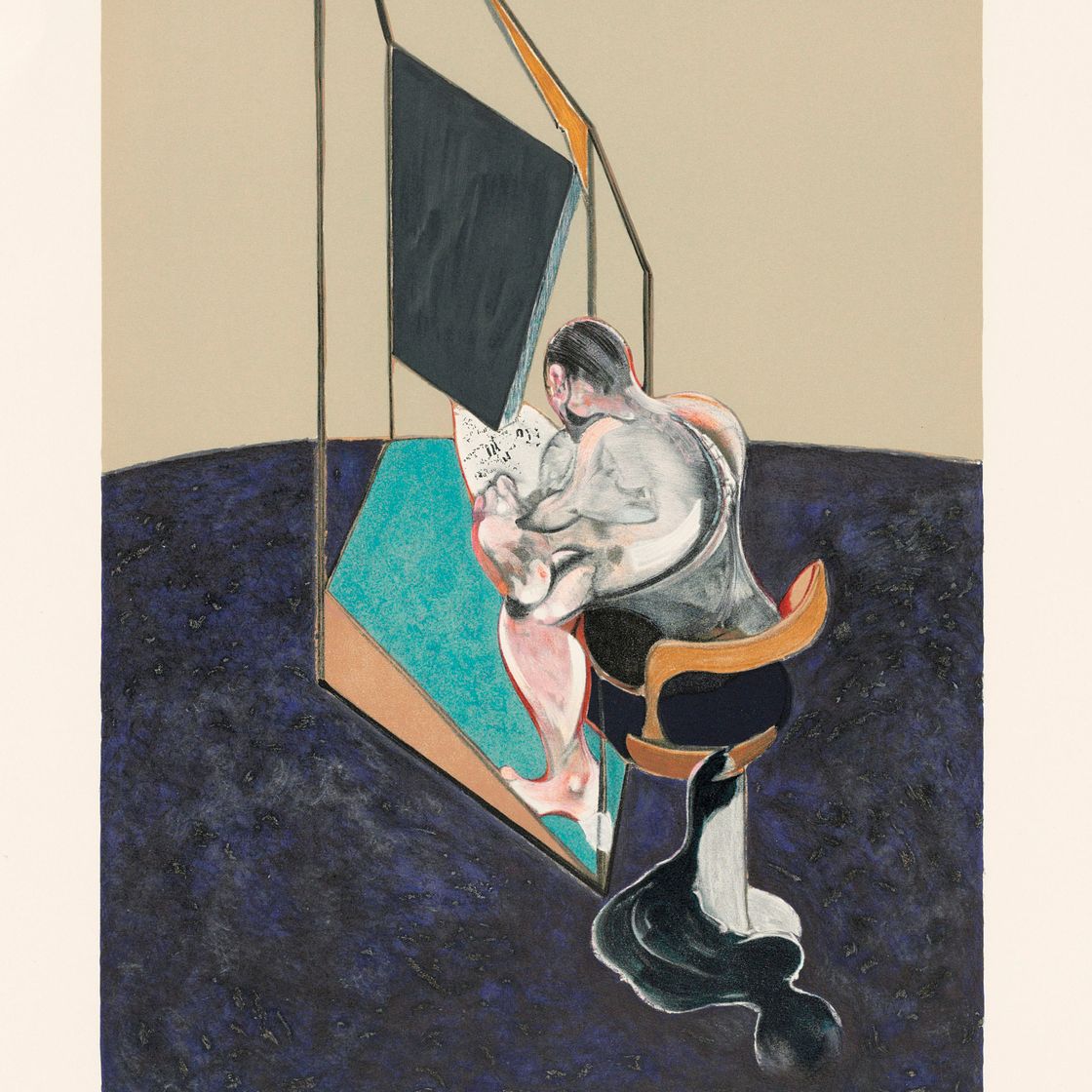 Francis Bacon — Три исследования мужской спины, изображение 3