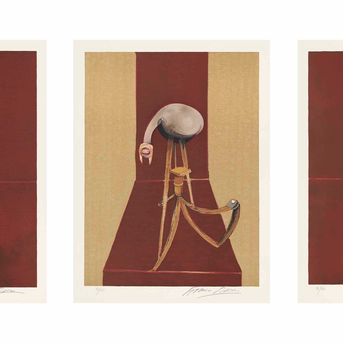 Francis Bacon — Вторая версия, триптих 1944 года