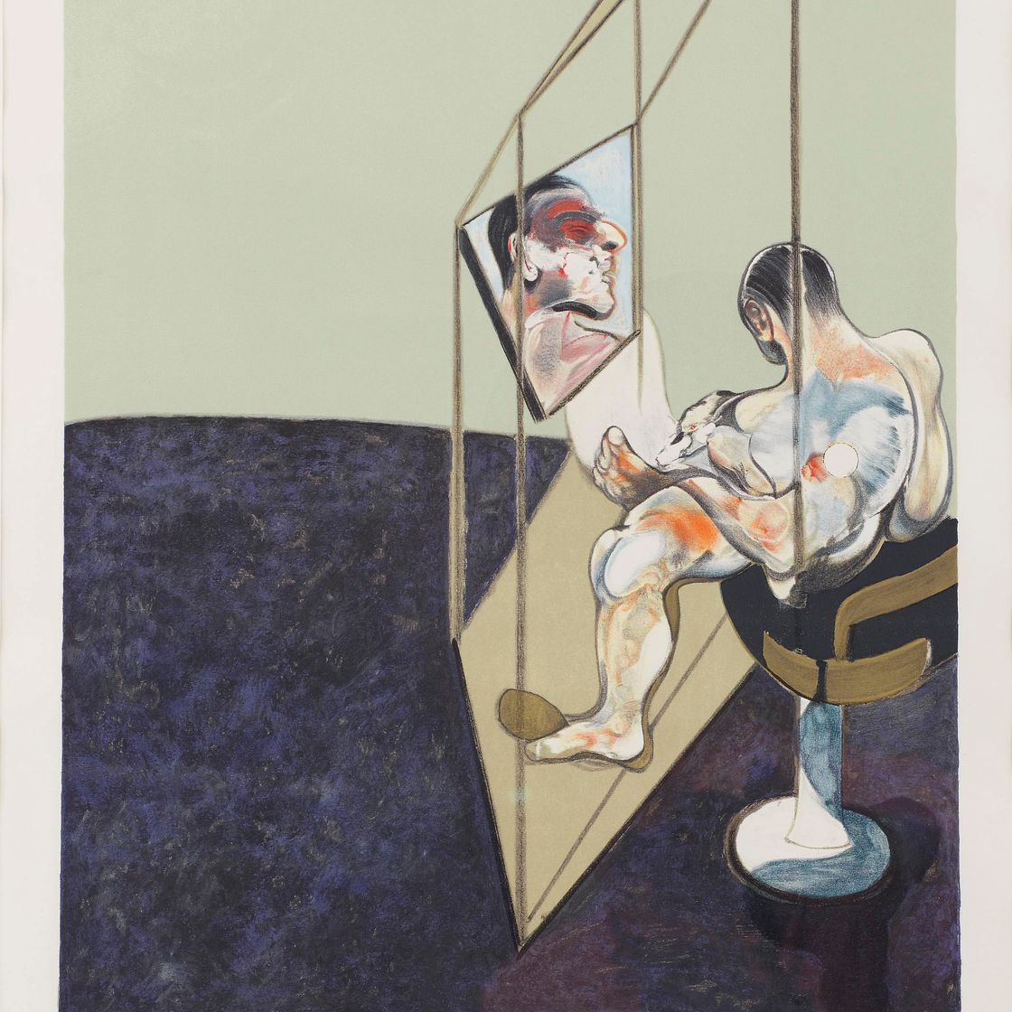 Francis Bacon — Три исследования мужской спины, изображение 4
