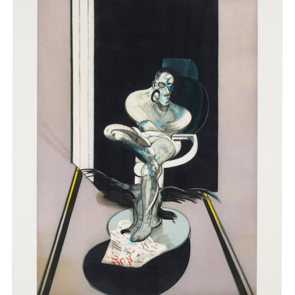 Francis Bacon — Сидящая фигура, изображение 1