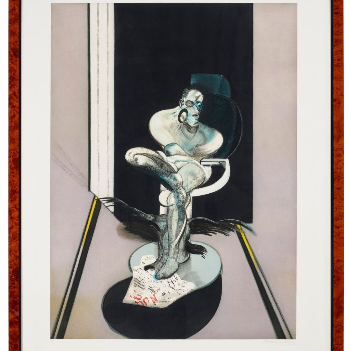 Francis Bacon — Сидящая фигура, изображение 2