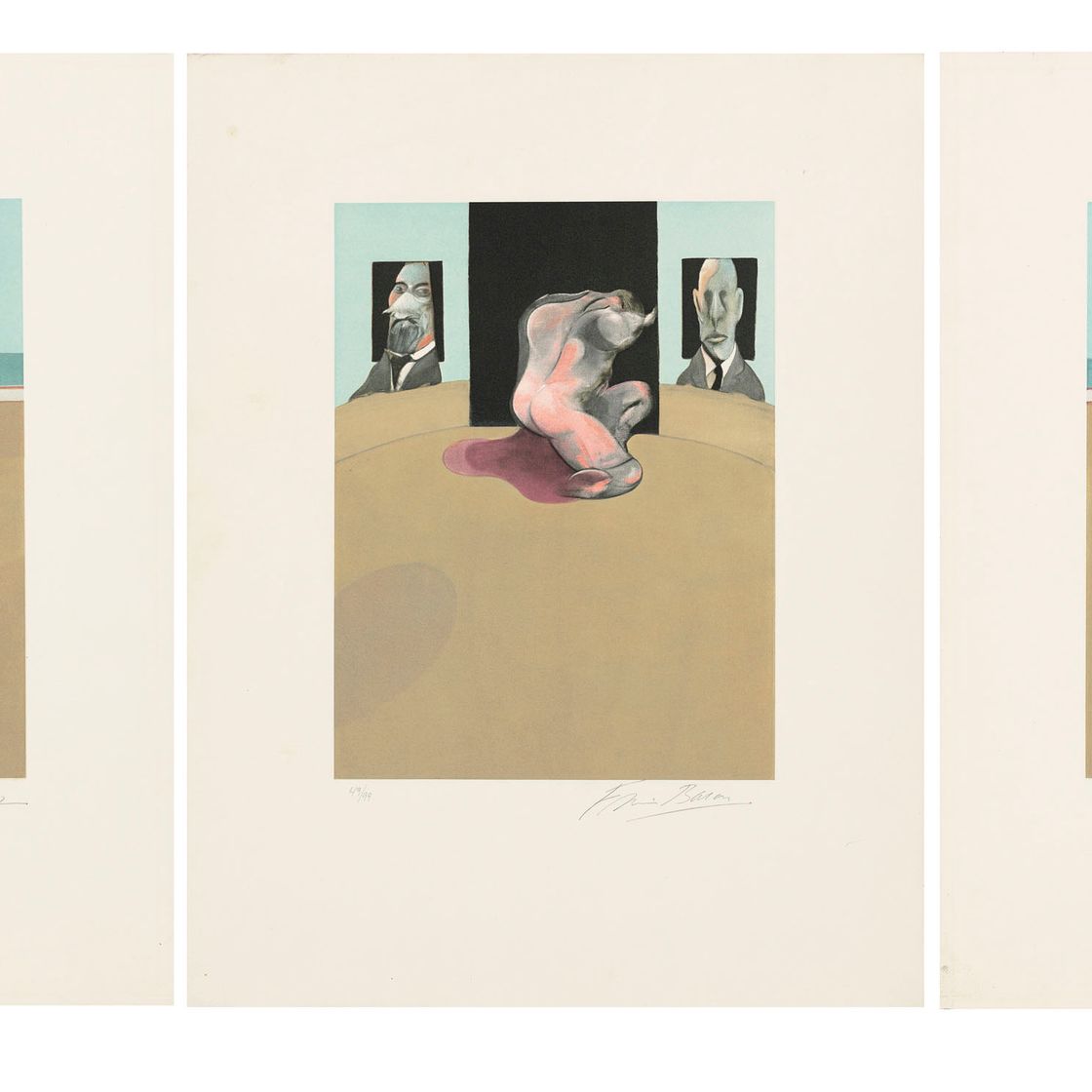 Francis Bacon — Столичный триптих (увеличенная версия)