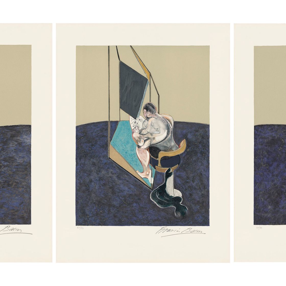Francis Bacon — Три исследования мужской спины