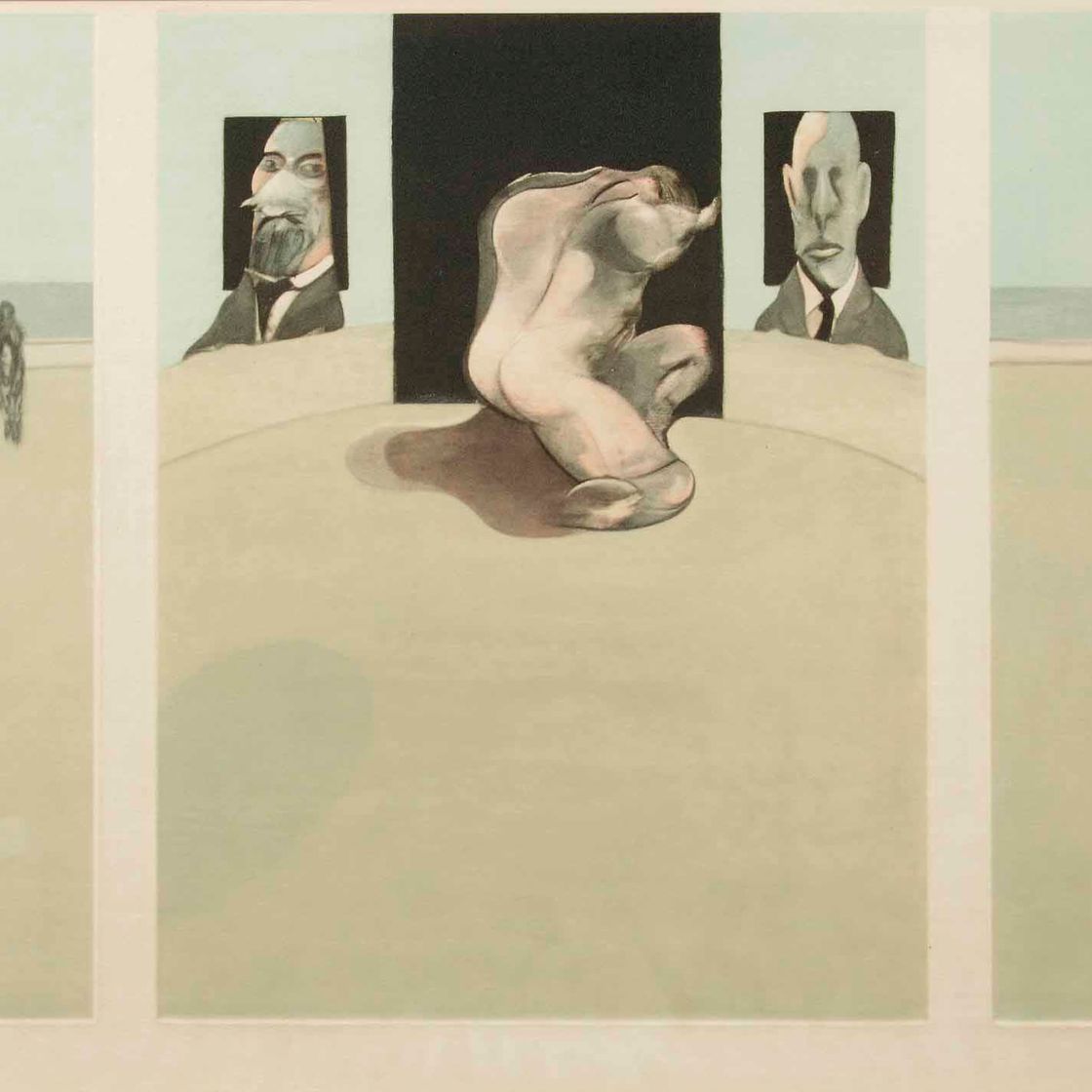 Francis Bacon — Триптих "Метрополитен" (Сабатье 4)