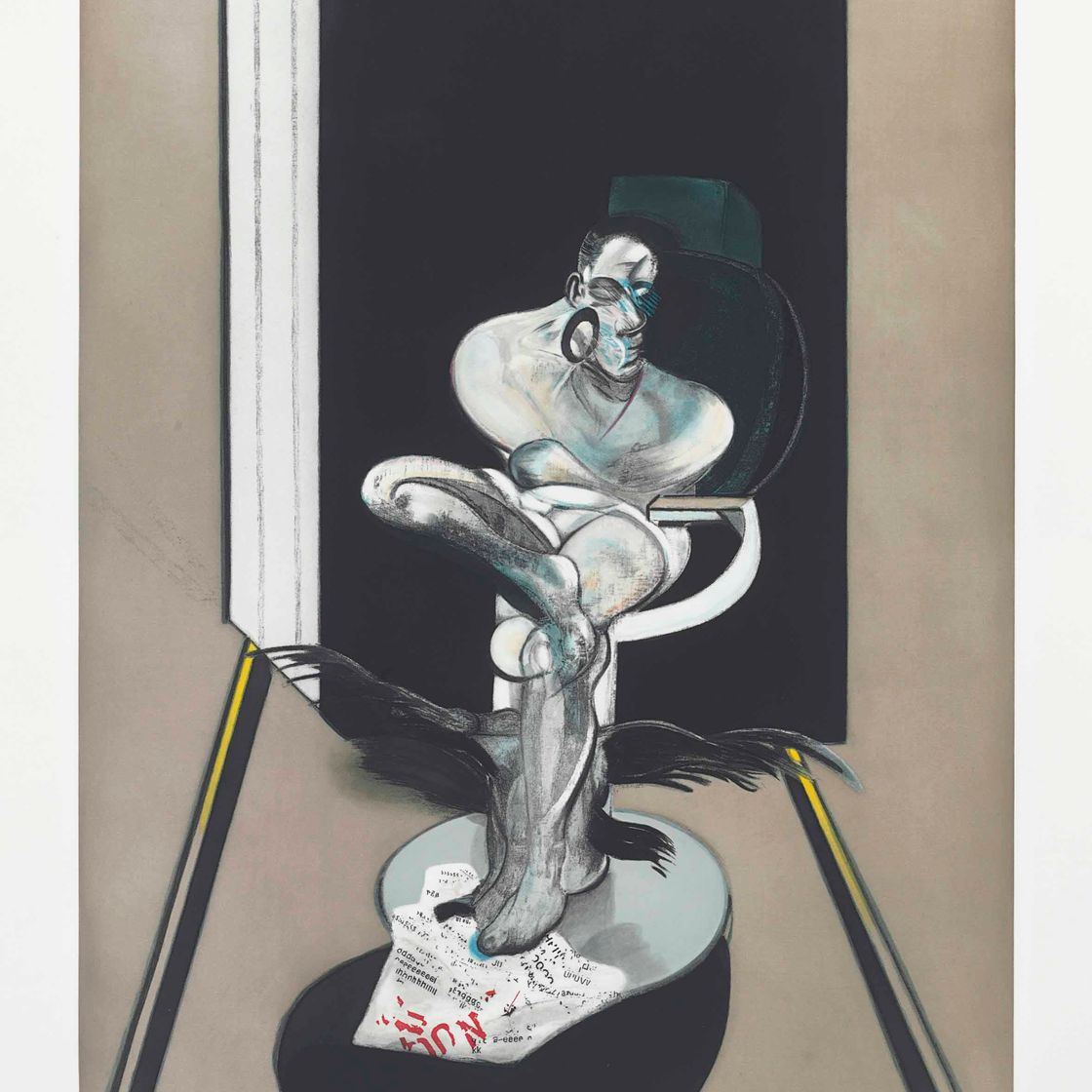 Francis Bacon — Сидящая фигура