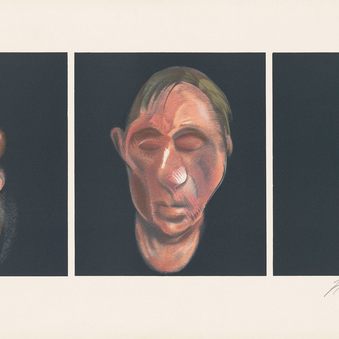 Francis Bacon — Три этюда для автопортрета