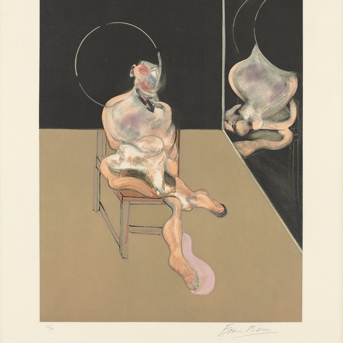 Francis Bacon — Этюд для портрета