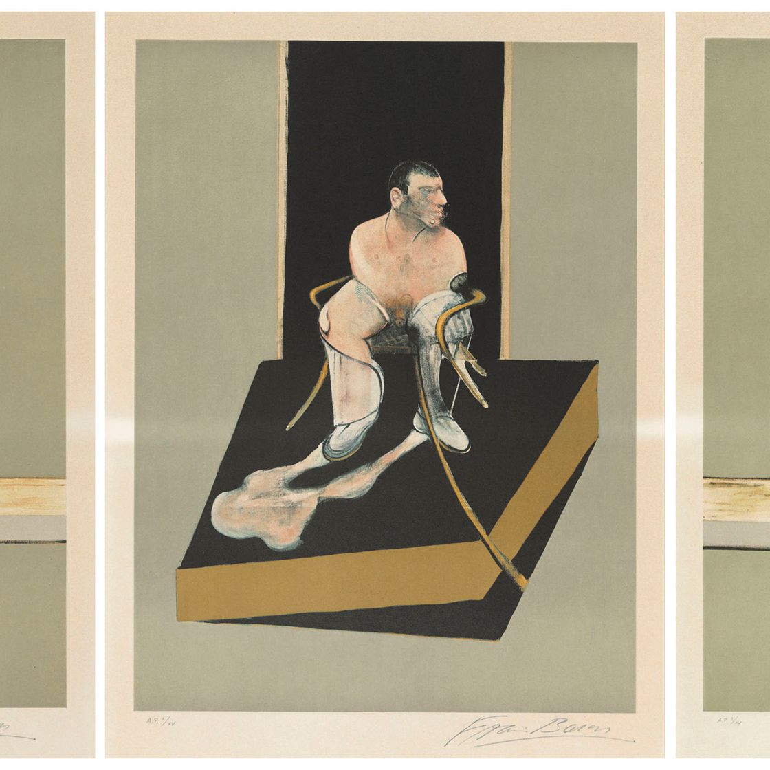 Francis Bacon — Триптих 1986-1987, изображение 1