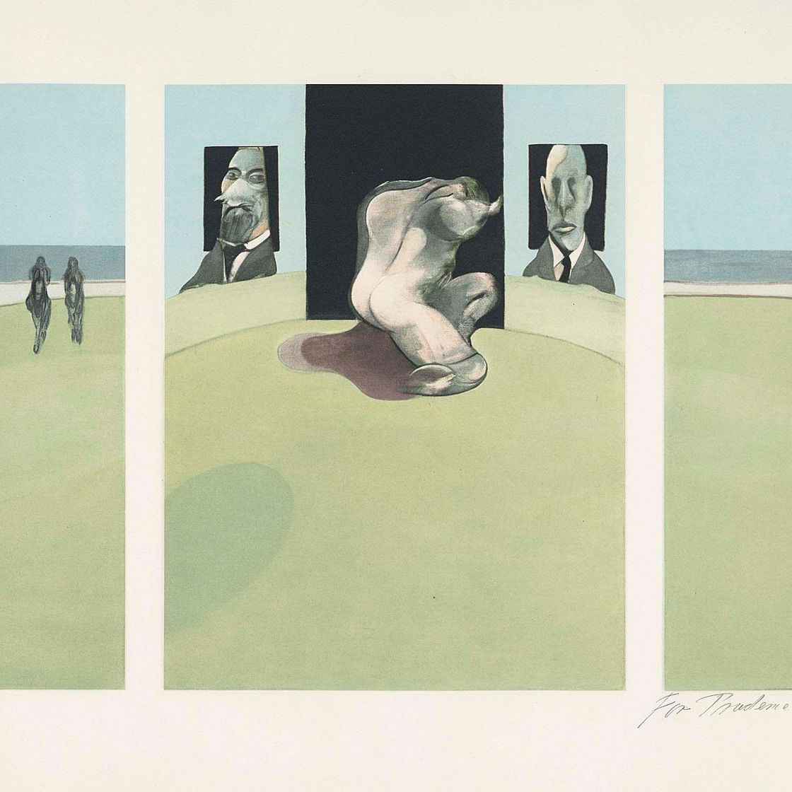 Francis Bacon — Триптих "Метрополитен" (Сабатье 4)