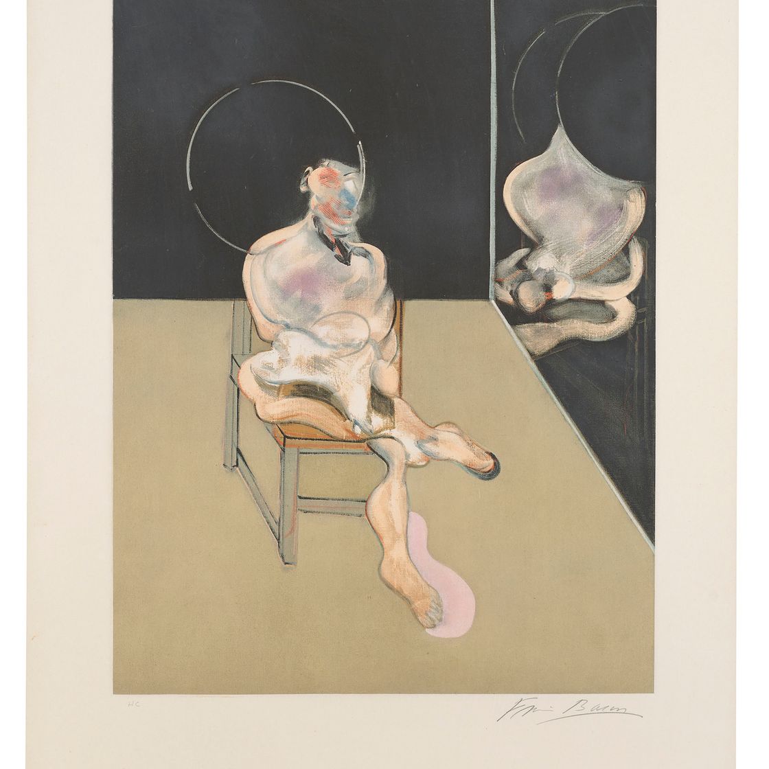 Francis Bacon — Сидящая фигура