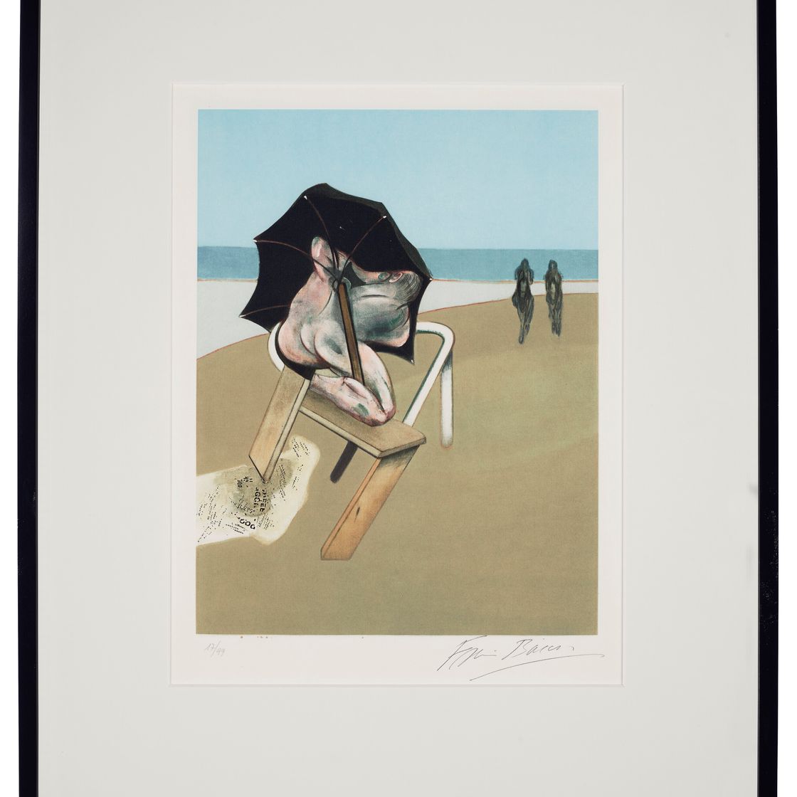 Francis Bacon — Триптих: одна гравюра, изображение 2