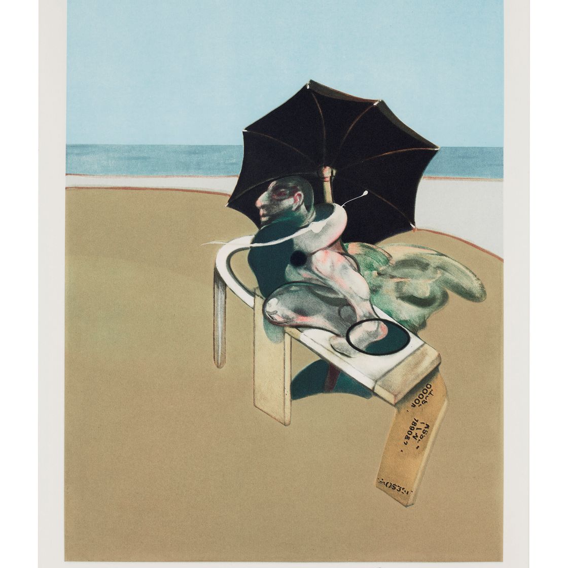Francis Bacon — Триптих: одна гравюра, изображение 1