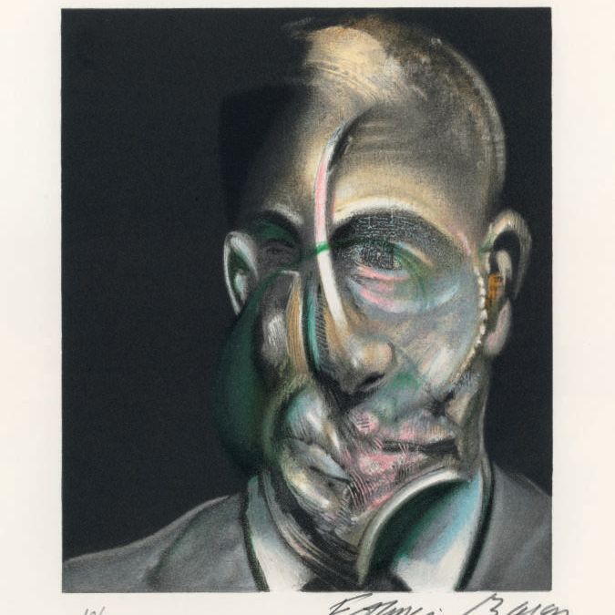 Francis Bacon — Портрет Мишеля Лейриса из Музея Тавромахии