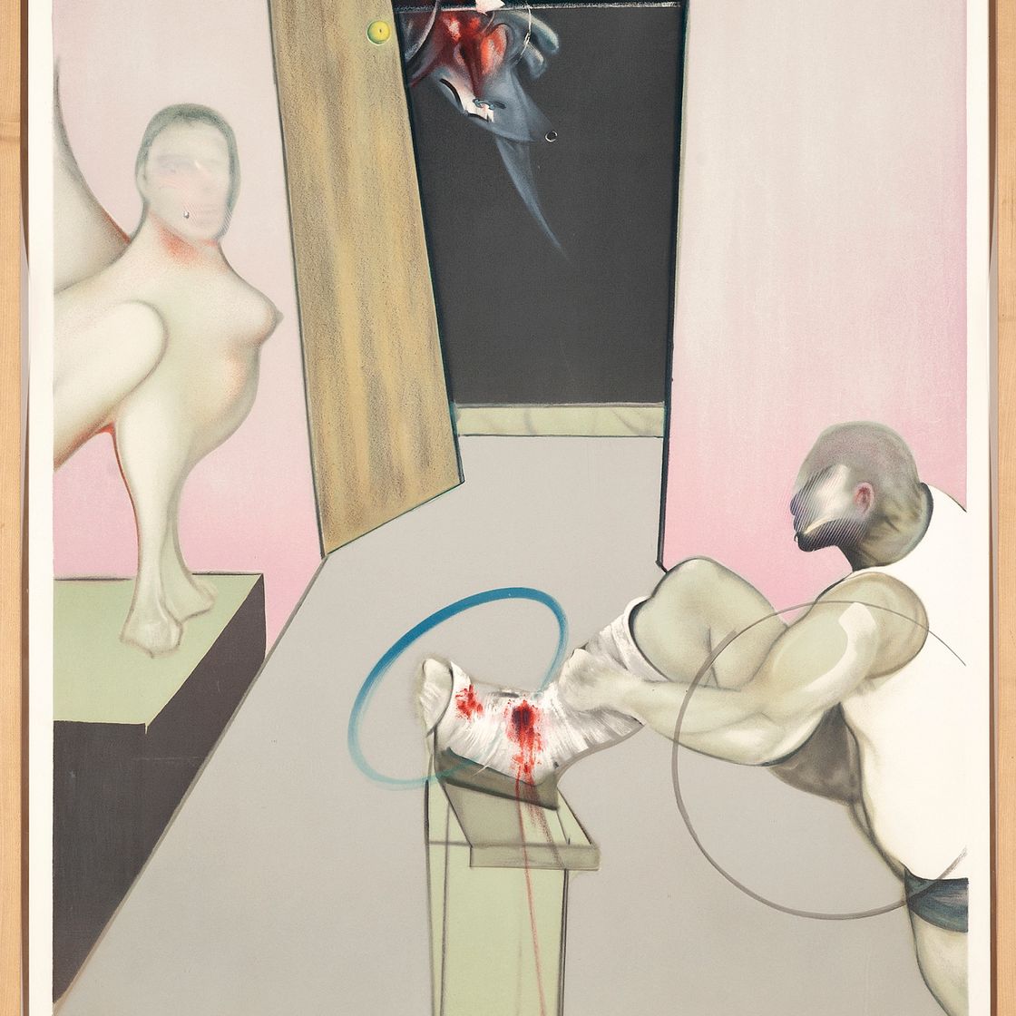 Francis Bacon — Эдип и Сфинкс (по Энгру), изображение 2