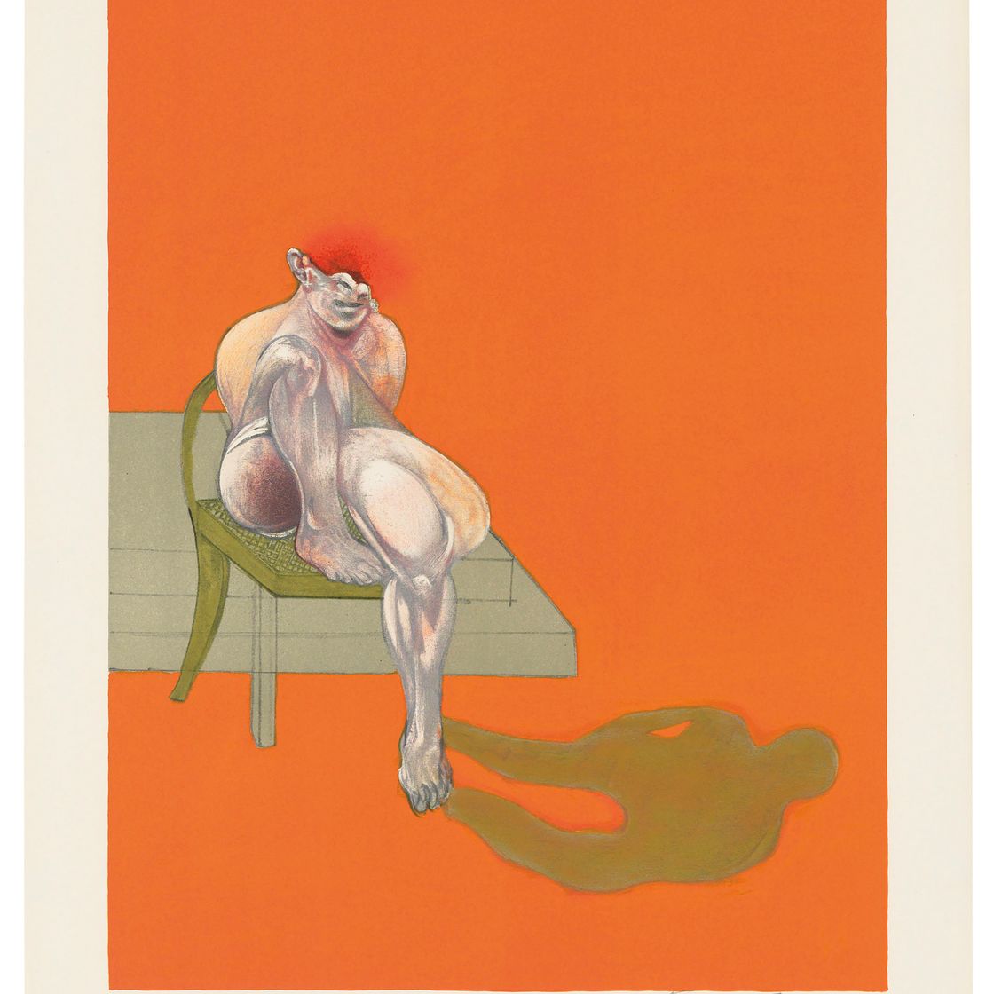 Francis Bacon — Триптих 1983 года (левая панель)