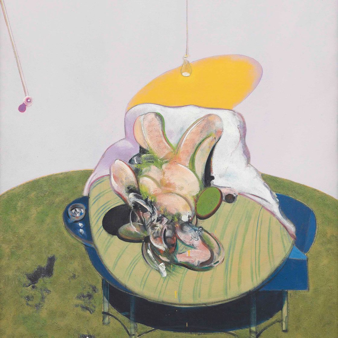 Francis Bacon — Лежащая фигура