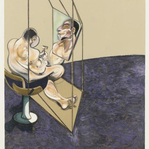 Francis Bacon — Левая панель, из трех исследований мужской спины