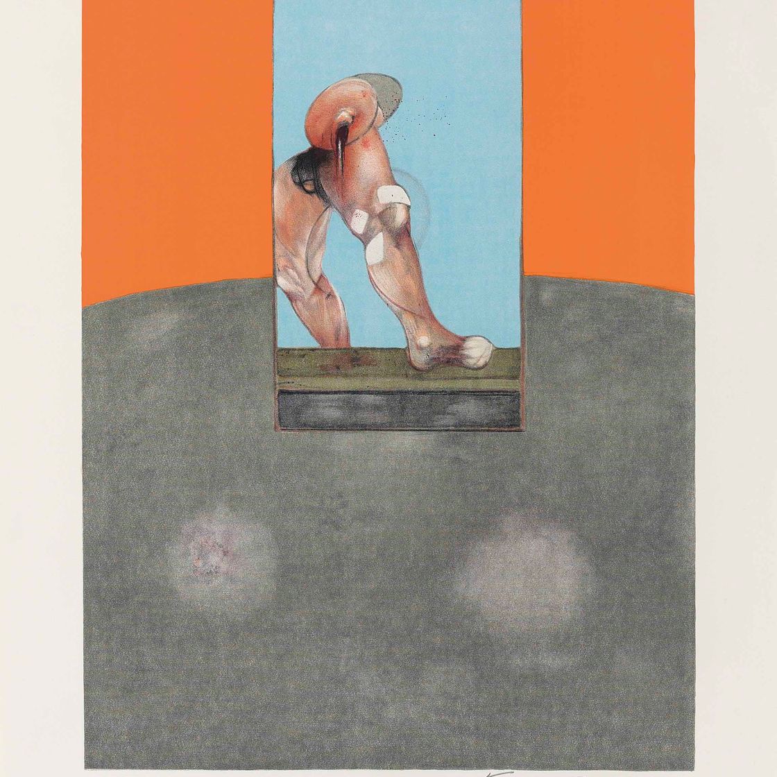 Francis Bacon — Триптих 1987 года (центральная панель)