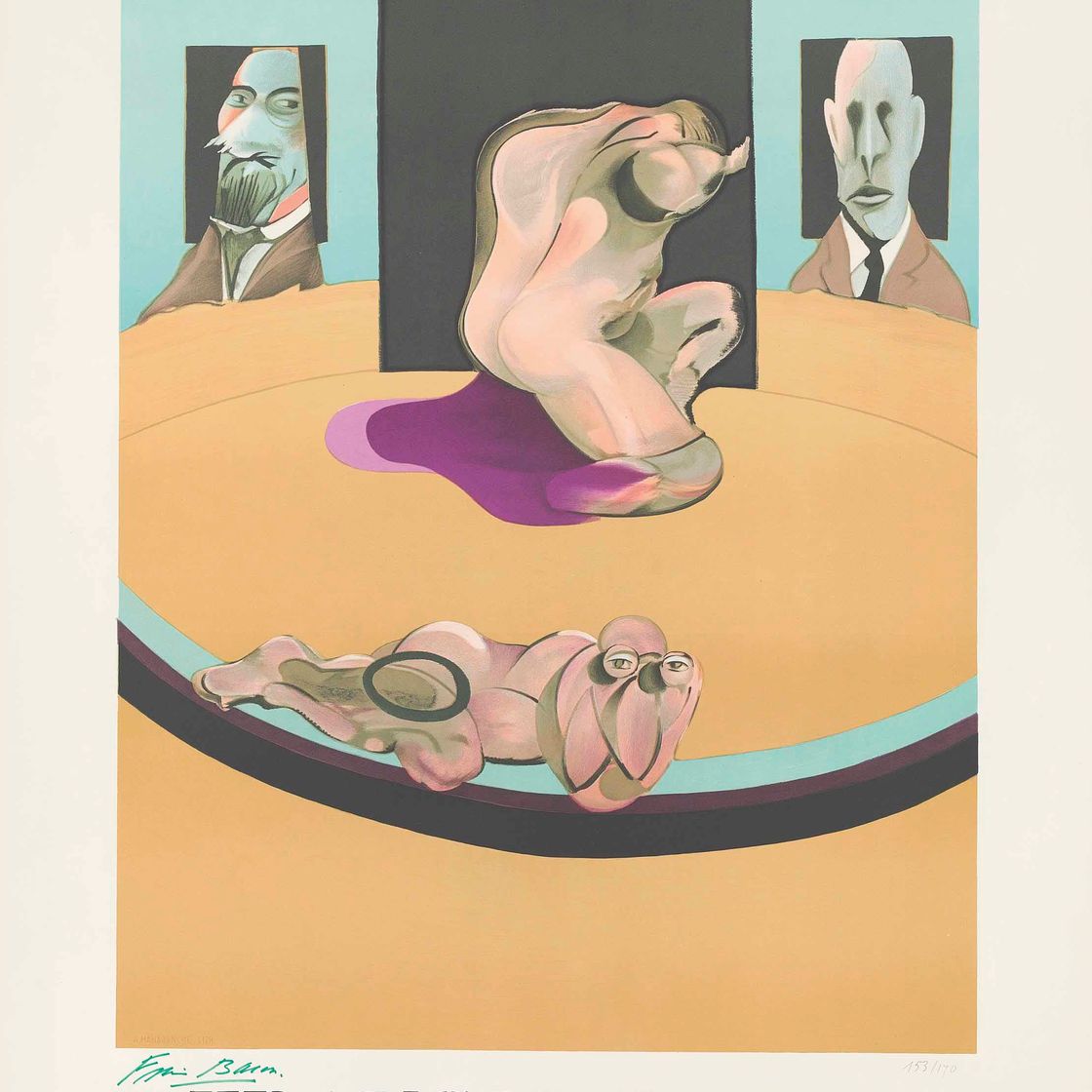 Francis Bacon — Музей искусств Метрополитен (афиша выставки)