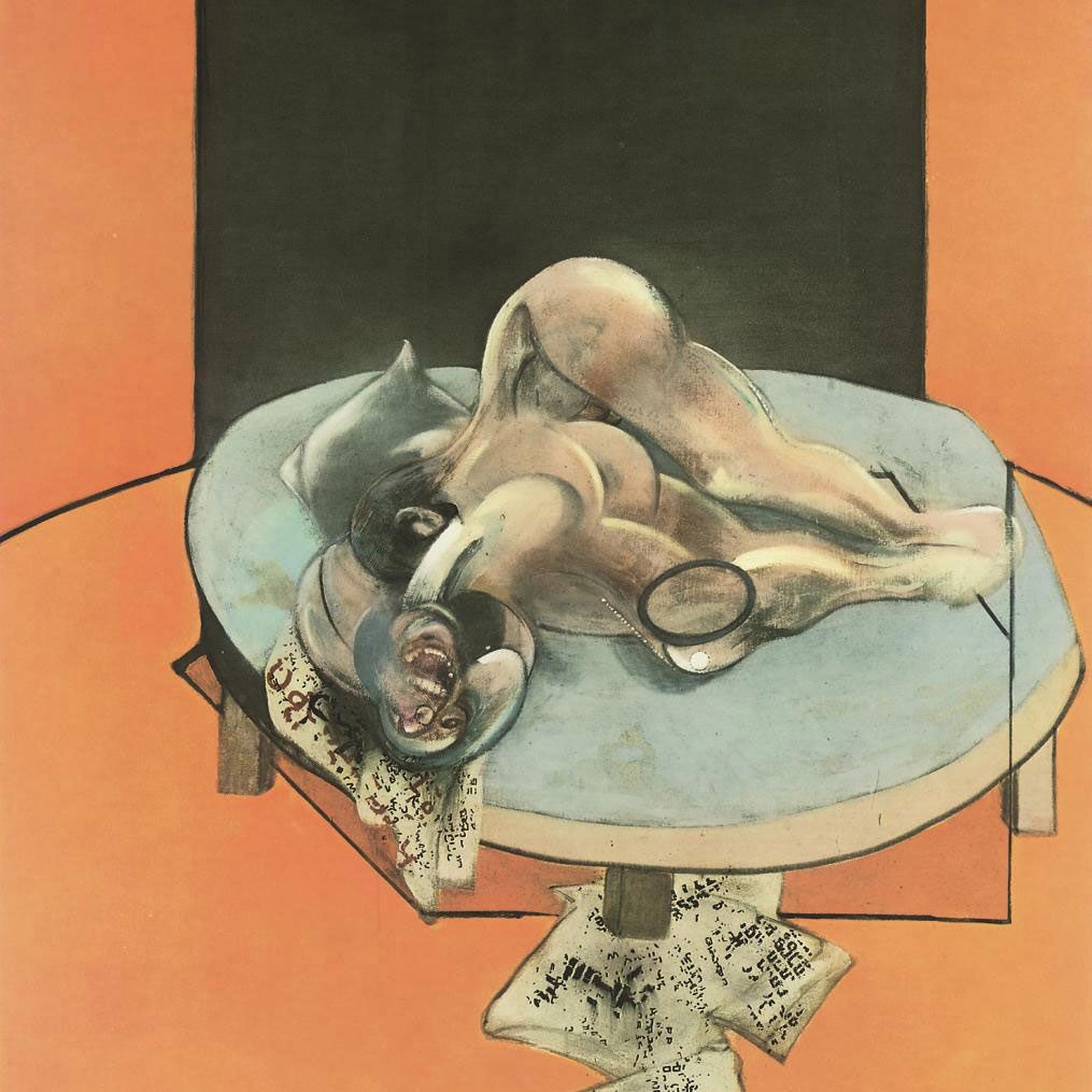 Francis Bacon — Три исследования человеческого тела: Центральная панель