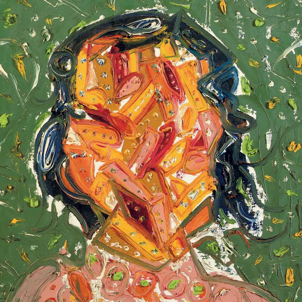 Francis Newton Souza — Голова женщины