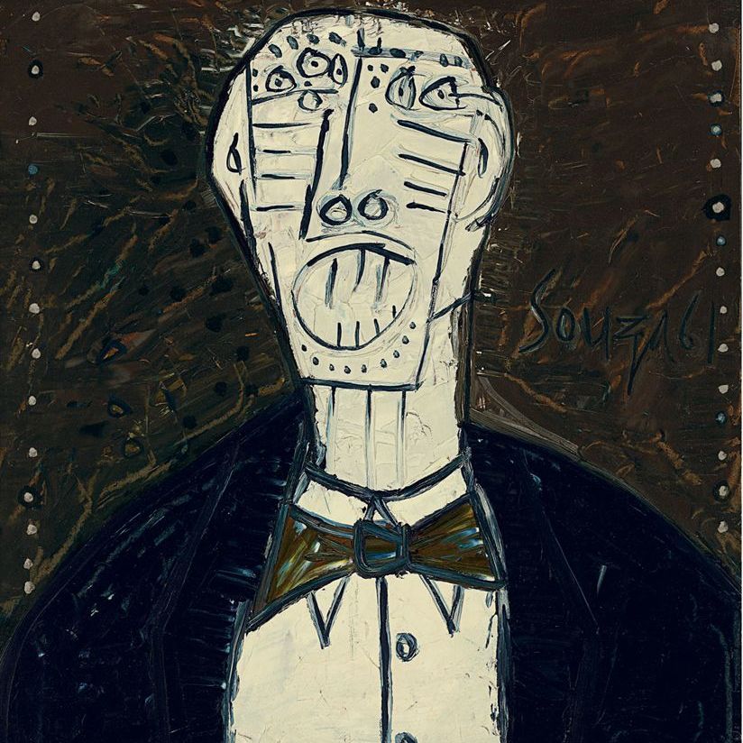 Francis Newton Souza — Портрет Джона Рассела