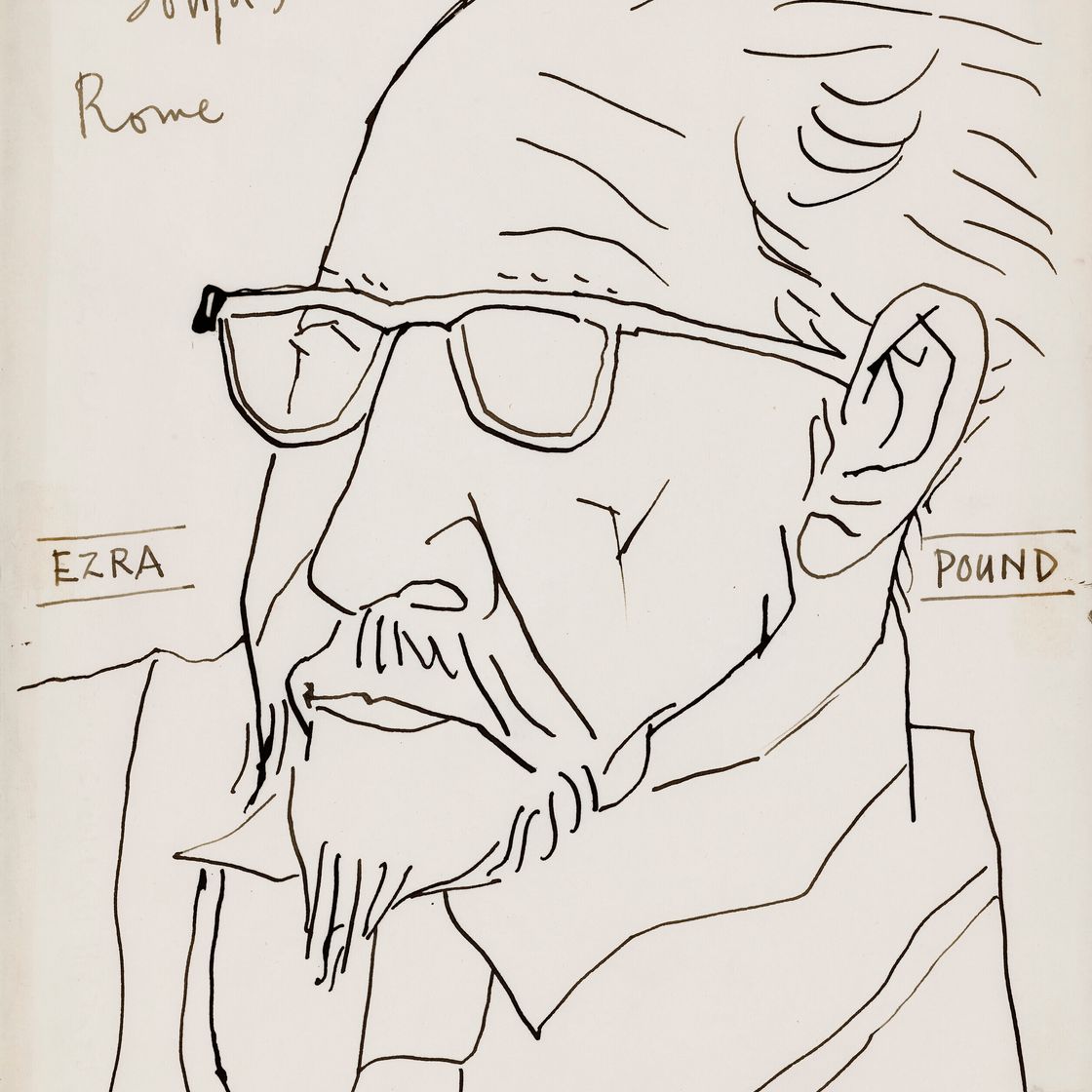 Francis Newton Souza — Эзра Паунд