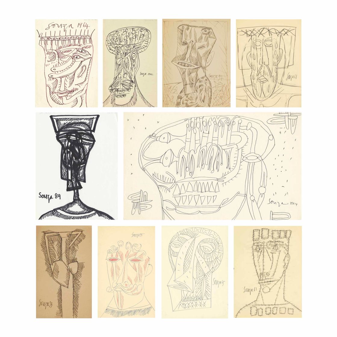 Francis Newton Souza — ФРЭНСИС НЬЮТОН СОУЗА (1924-2002)