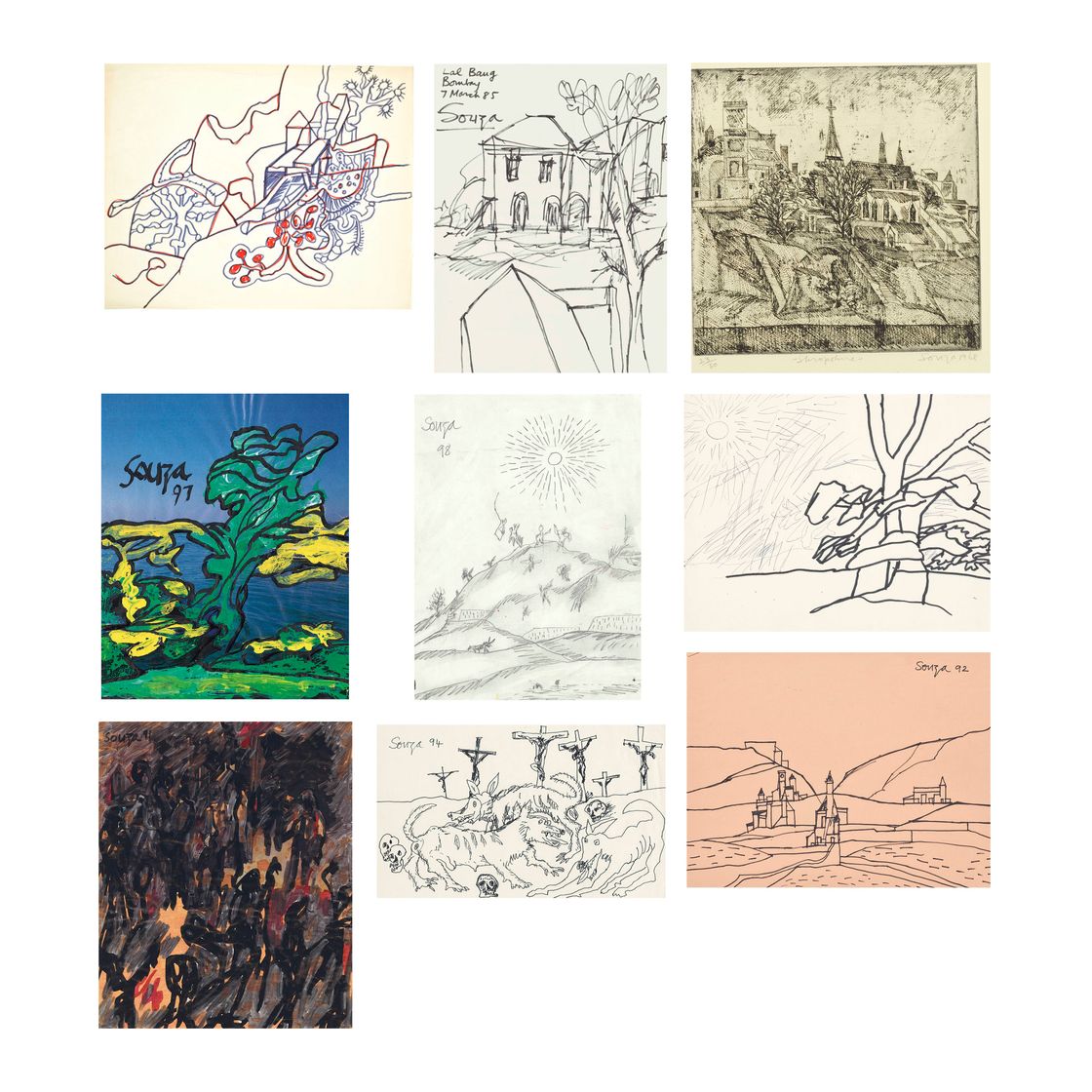 Francis Newton Souza — ФРЭНСИС НЬЮТОН СОУЗА (1924-2002)