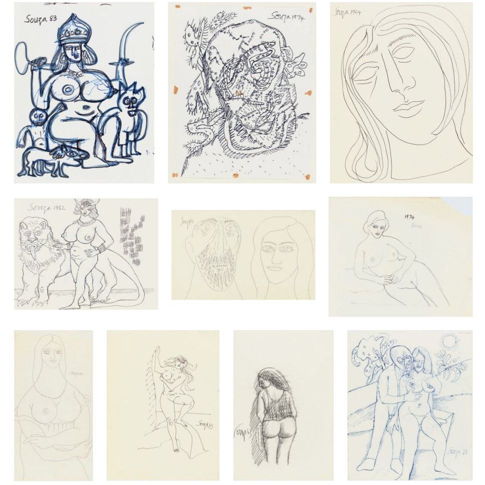 Francis Newton Souza — ФРЭНСИС НЬЮТОН СОУЗА (1924-2002)