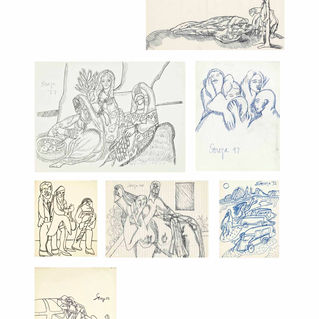 Francis Newton Souza — ФРЭНСИС НЬЮТОН СОУЗА (1924-2002)
