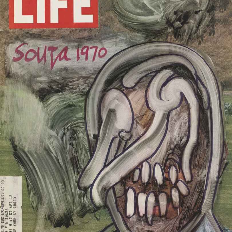 Francis Newton Souza — Без названия (обложка журнала LIFE)