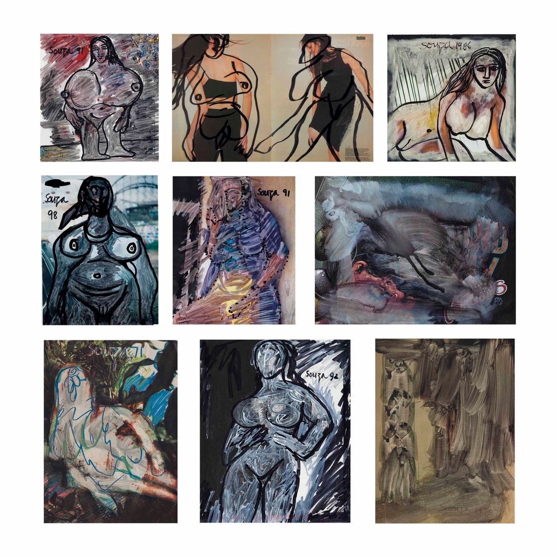 Francis Newton Souza — ФРЭНСИС НЬЮТОН СОУЗА (1924-2002)