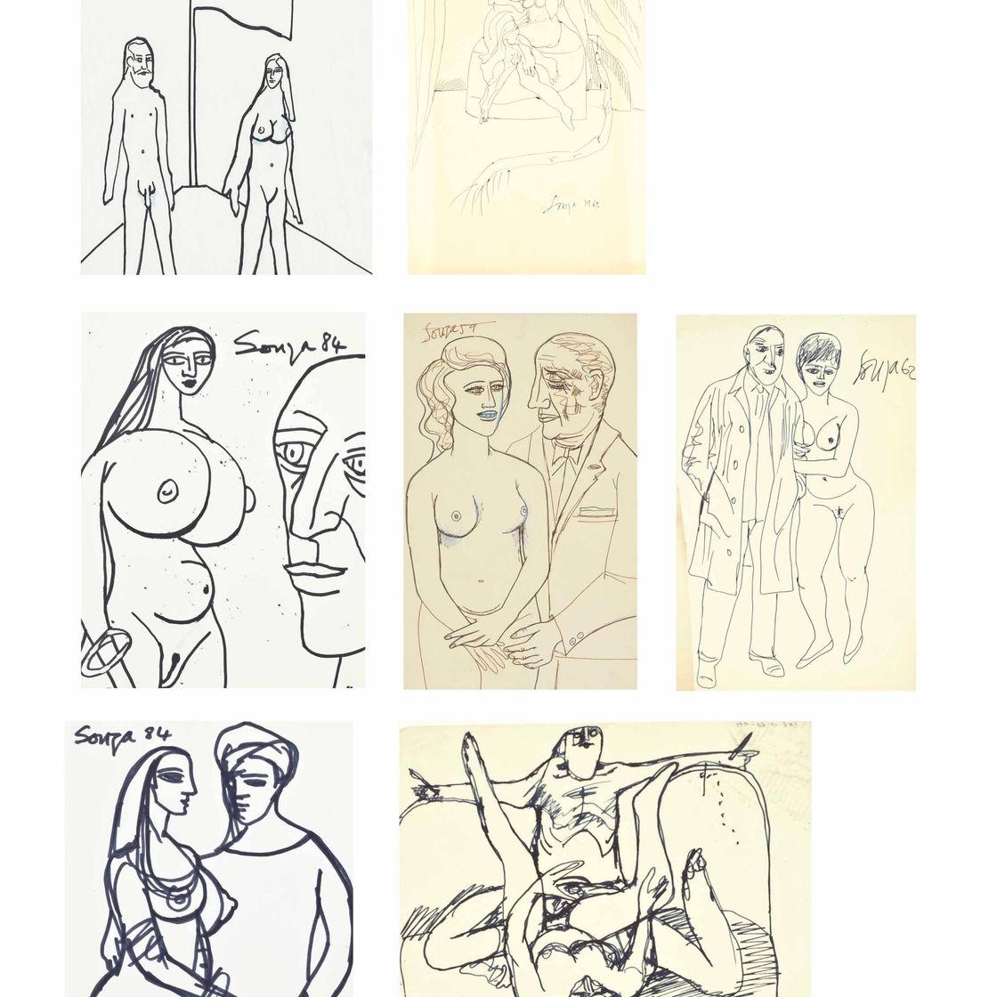 Francis Newton Souza — ФРЭНСИС НЬЮТОН СОУЗА (1924-2002)