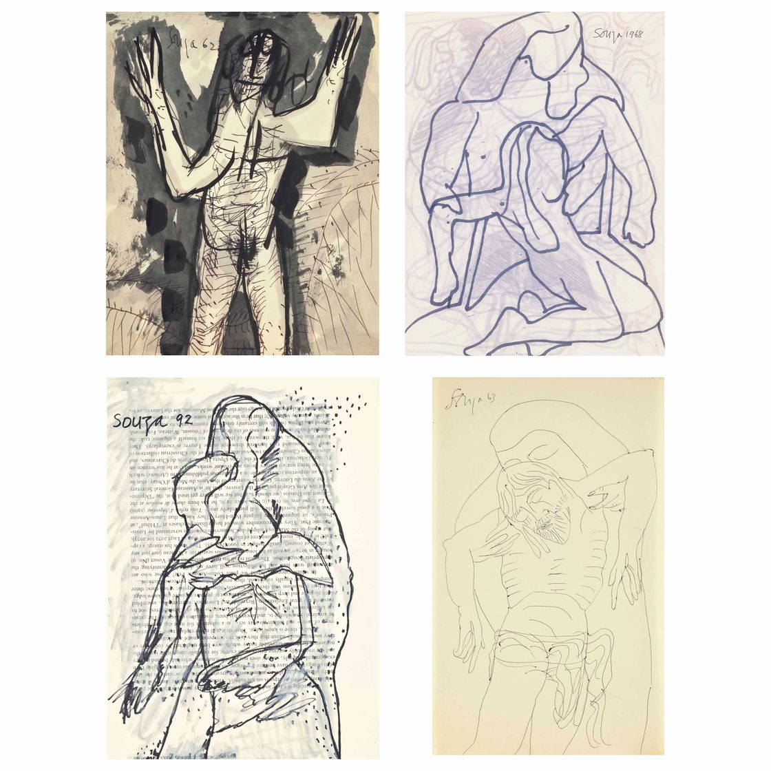 Francis Newton Souza — ФРЭНСИС НЬЮТОН СОУЗА (1924-2002)