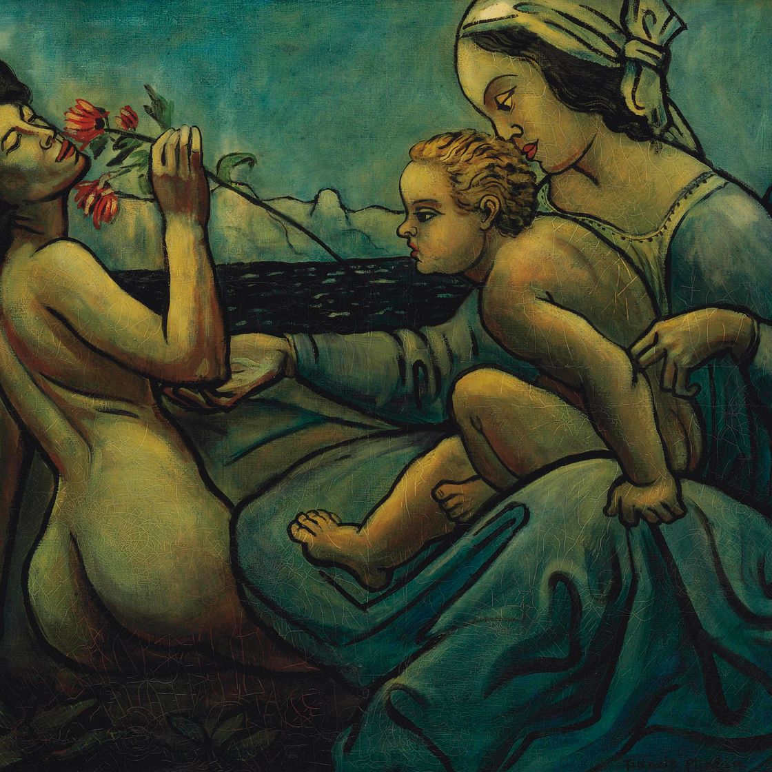 Francis Picabia — Мадонна и совсем рядом со мной