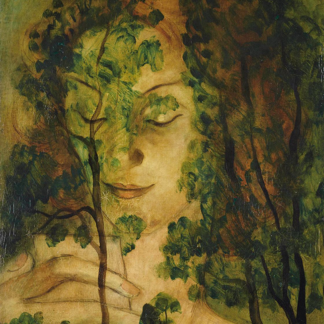Francis Picabia — Женщина среди деревьев
