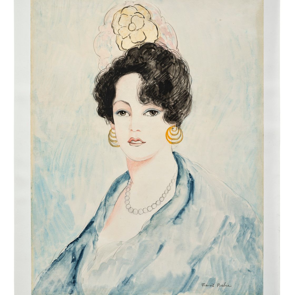 Francis Picabia — Черные букли д'Орель, изображение 2
