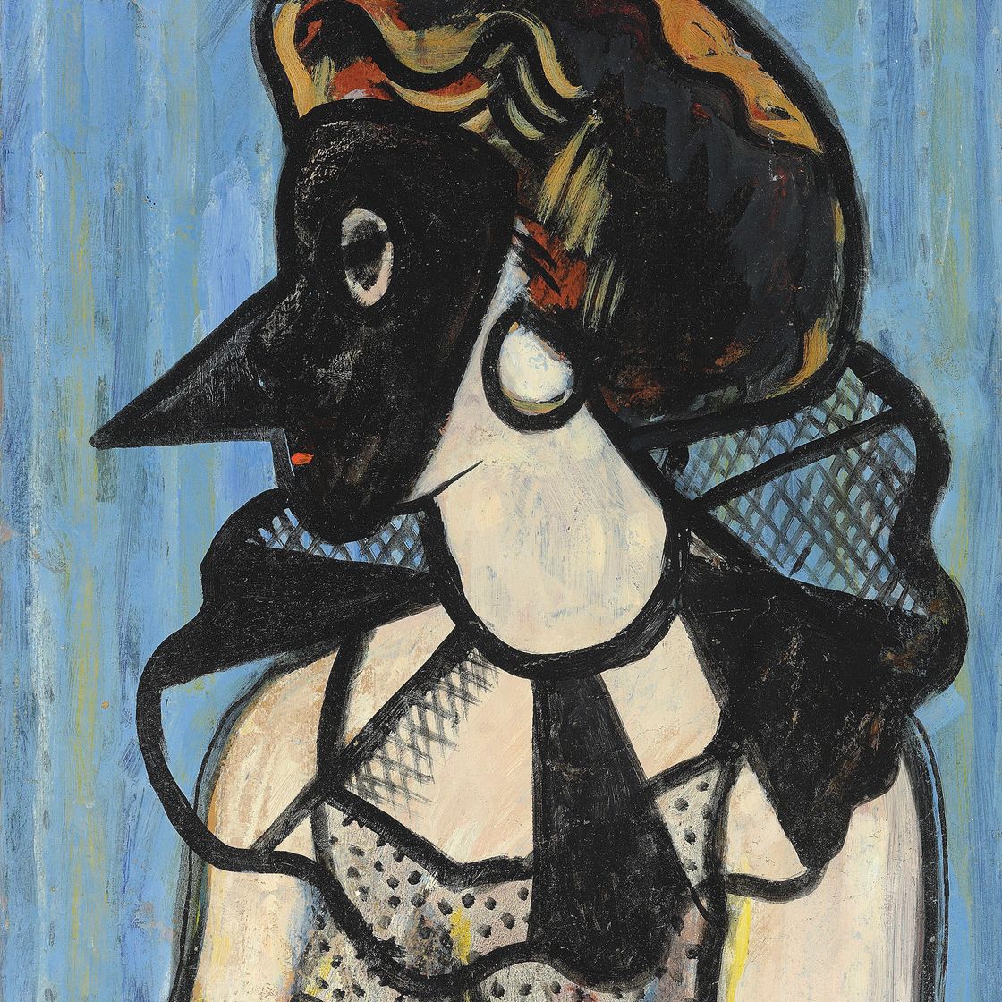 Francis Picabia — Женщина в маске