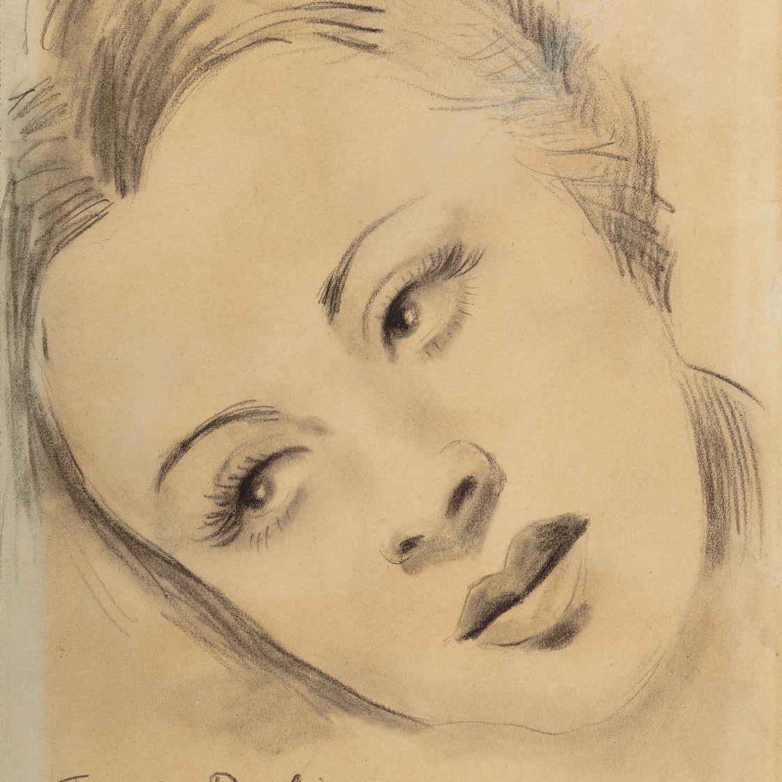 Francis Picabia — Портрет Марлен Дитрих, изображение 1