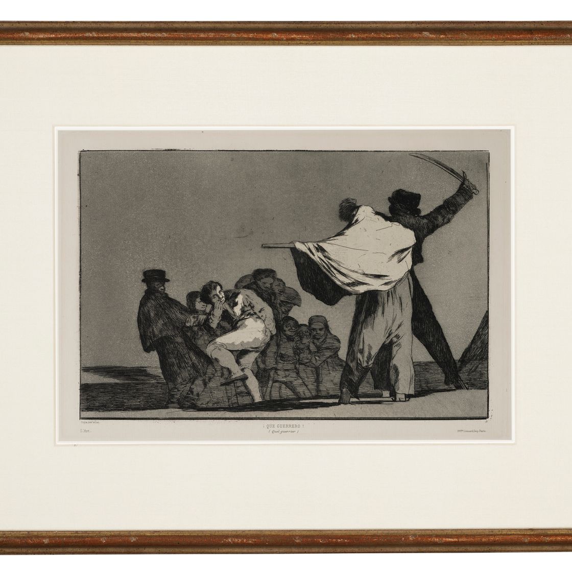Francisco Goya — Лос-Провербиос : три тарелки, изображение 2