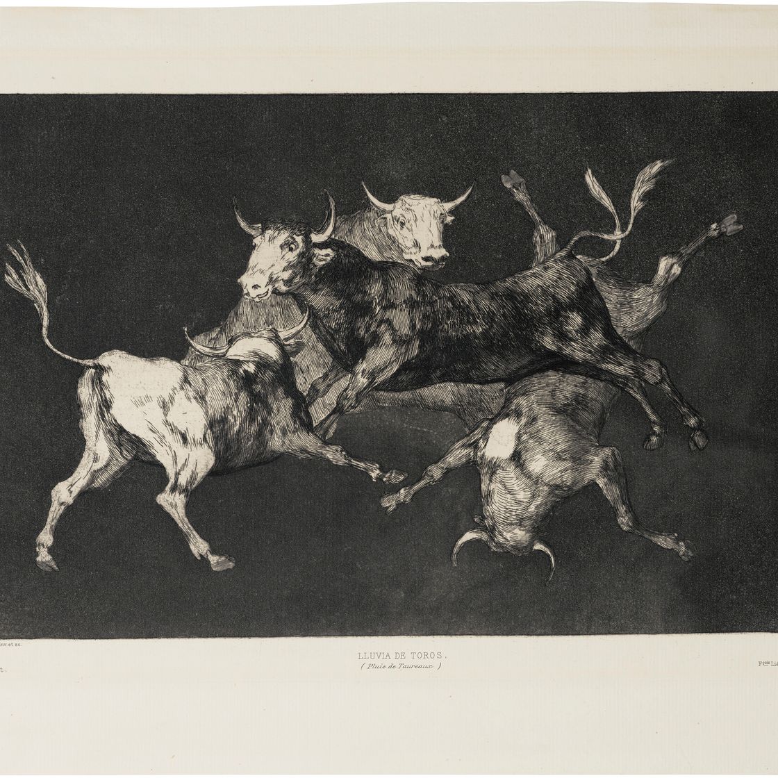 Francisco Goya — Лос-Провербиос : три тарелки, изображение 7