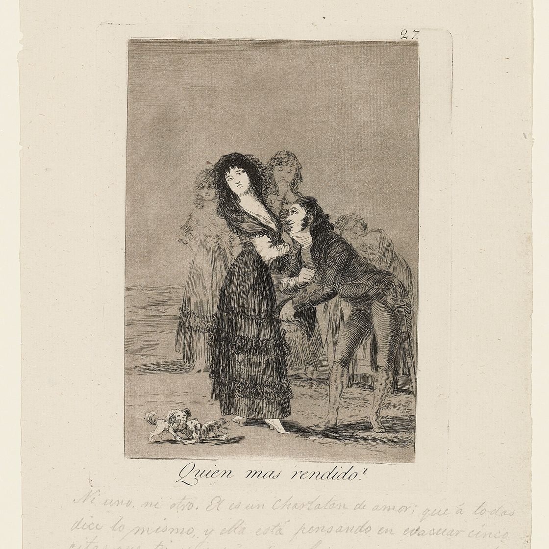 Francisco Goya — Семь пластинок от: Los Caprichos (Н. 43, 44, 50, 57, 59, 60, 62), изображение 7