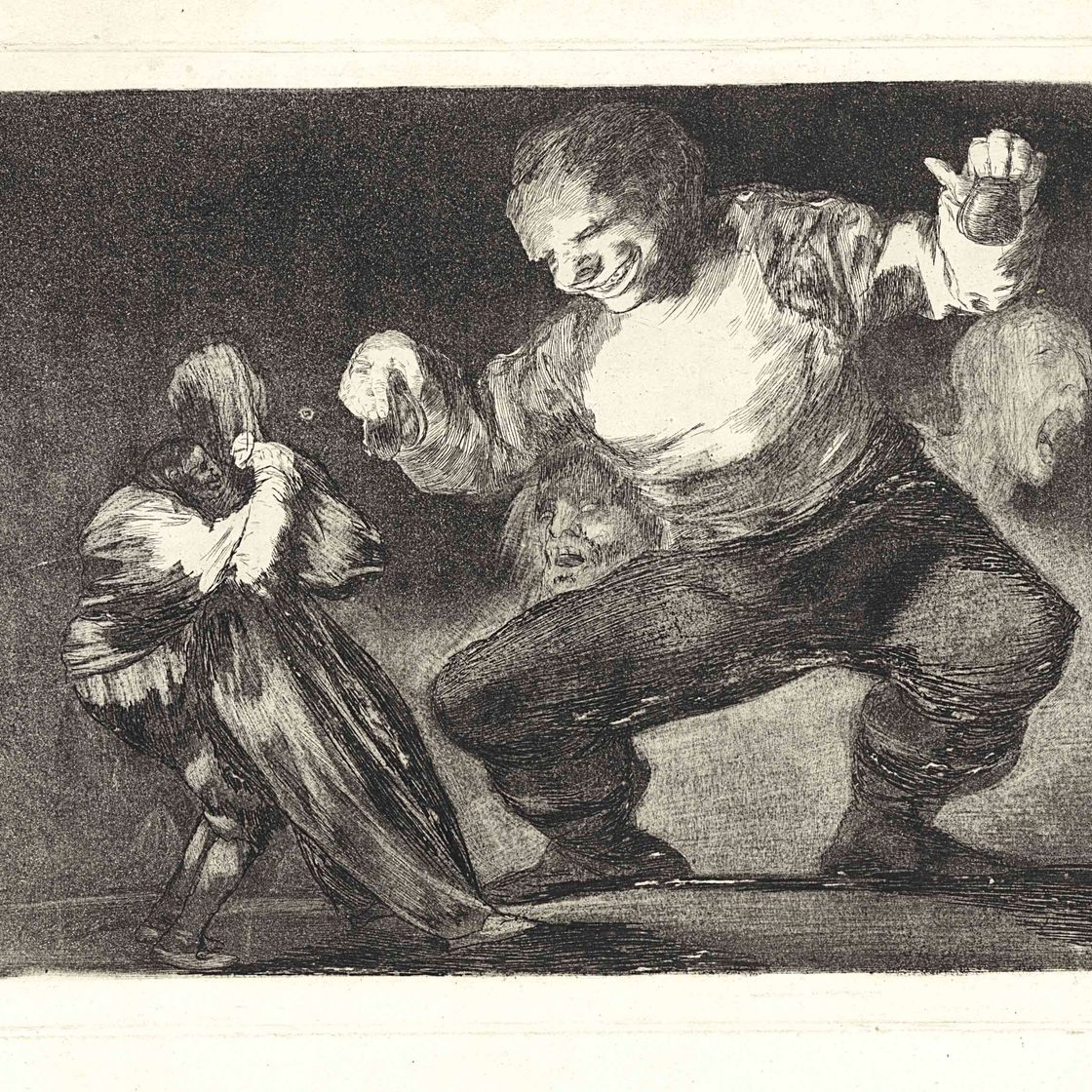 Francisco Goya — Дорога к разврату (После порока наступает блуд), фото 4 из "Лос-Провербиос" (D. 205; H. 251)