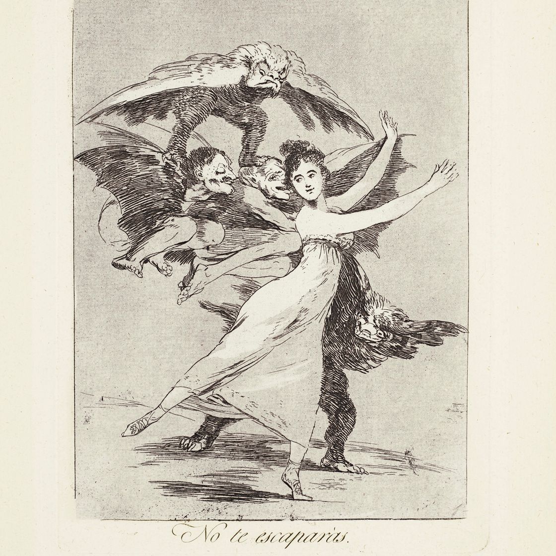 Francisco Goya — Вы не сбежите (никаких побегов) Фото 72 из: Los Caprichos