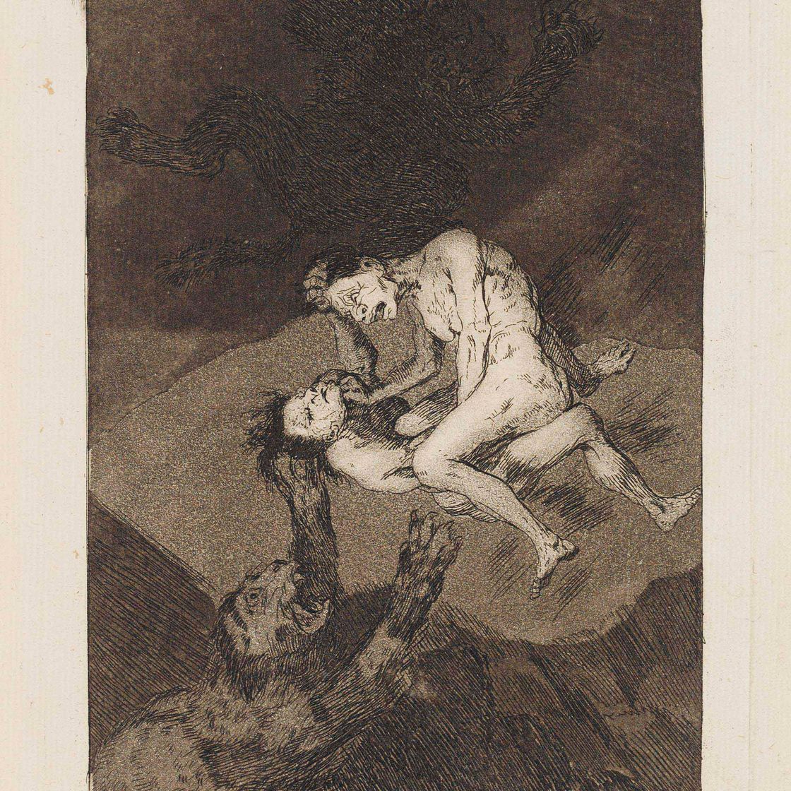 Francisco Goya — Будь счастлив! Фото 62, из "Лос Капричос" (Д. 99; Н. 97)., изображение 1