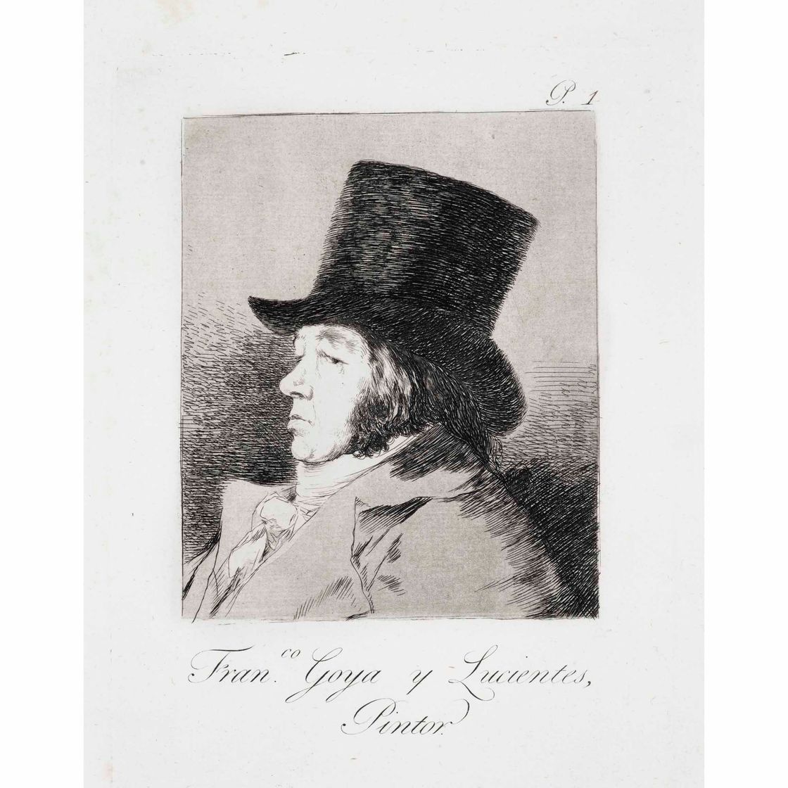 Francisco Goya — Автопортрет, фото 1 от: Los Caprichos