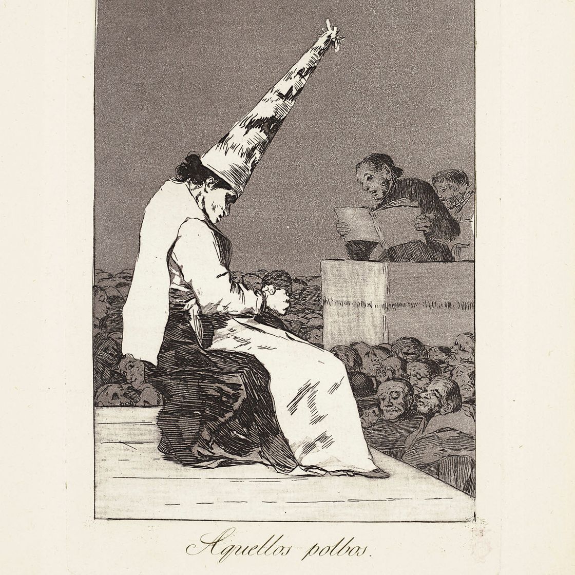 Francisco Goya — Аквеллос полбос , фото 23 из: Лос-Капричос