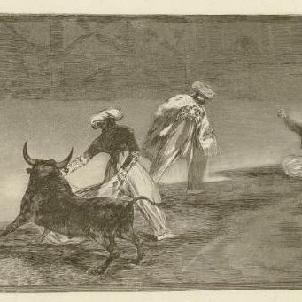 Francisco Goya — Капский отро Энсеррадо (фото 4) из Тавромакии (Harris 207)