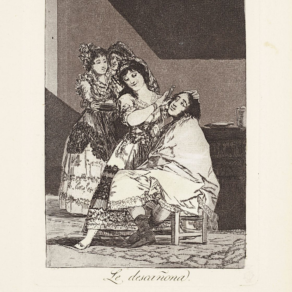 Francisco Goya — Ле десканьона , фото 35 из Лос-Капричос